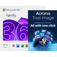Microsoft 365 Family + Acronis True Image Essentials 1 PC