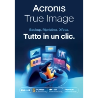 Acronis True Image Premium 5 PC 1 anno | 1 TB di archiviazione cloud