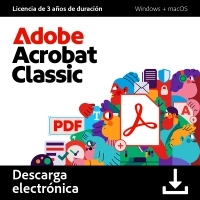Adobe Acrobat Classic 1 Usuario 3 Años