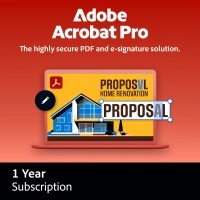 Adobe Acrobat Professional 1 User 1 Year