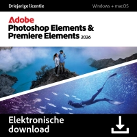 Adobe Photoshop Elements + Premiere Elements  2026 Windows & MacOS
