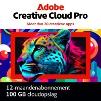 Adobe Creative Cloud Pro Abonnement 1 Jaar