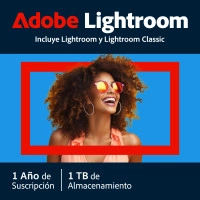 Adobe Lightroom CC | 1 Usuario 1 Año | Incluye Lightroom Classic