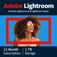 Adobe Lightroom CC | 1 User 1 Year | Including Lightroom Classic