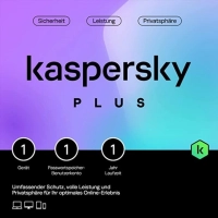 Kaspersky Plus 2026 - 1 Device - 1 Year - DACH - Successor of Kaspersky Internet Security