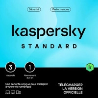 Kaspersky Standard 3 devices - 1 jaar - édition Royaume-Uni