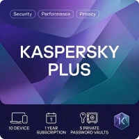Kaspersky Plus - 10 enheter - 1 år | Efterträdare till Kaspersky Internet Security