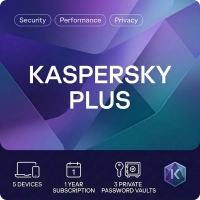 Kaspersky Plus - 5 enheter - 1 år | Efterträdare till Kaspersky Internet Security