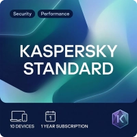 Kaspersky Standard 10 enheter | 1 år | Spanien | Efterträdare till Kaspersky Antivirus