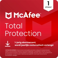 McAfee Total Protection - 1 Apparaat - 1 Jaar