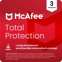 McAfee Total Protection - 3 Apparaten - 1 Jaar