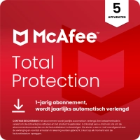 McAfee Total Protection - 5 Apparaten - 1 Jaar