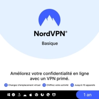 NordVPN Basique 10 Appareils - 1 An