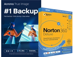 Acronis True Image Essentials + Norton 360 Deluxe