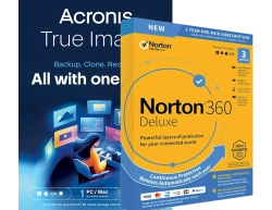 Acronis True Image Essentials + Norton 360 Deluxe