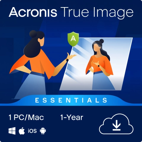 Acronis True Image Essentials 1 PC 1 Jahr 