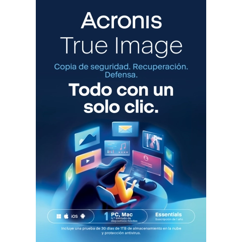 Acronis True Image Essentials 1 PC 1 Año