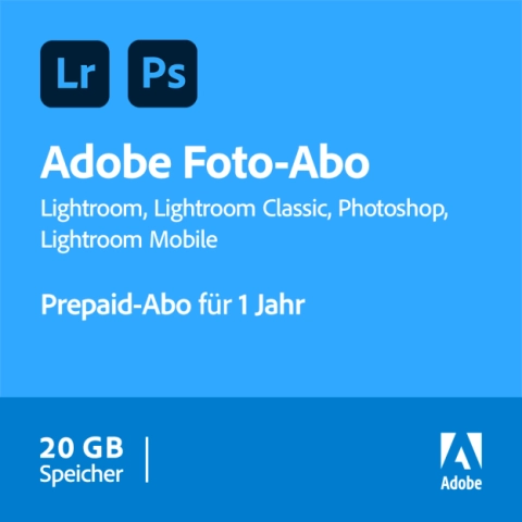 Adobe Foto-Abo 1 Benutzer 1 Jahr