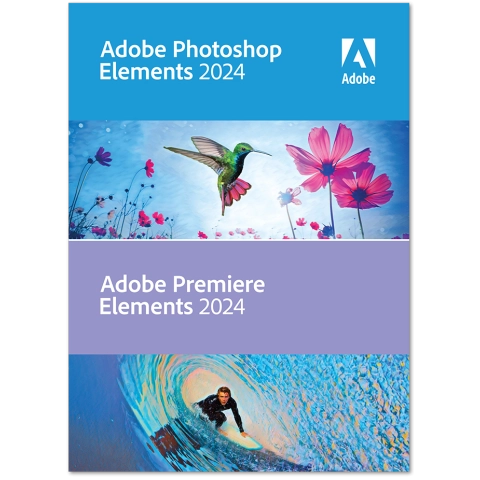 Adobe Photoshop Elements + Premiere Elements 2024 Windows