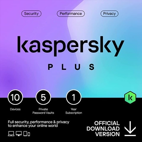 Kaspersky Plus | 10 devices | 1 year | Spain | Successor to Kaspersky Internet Security