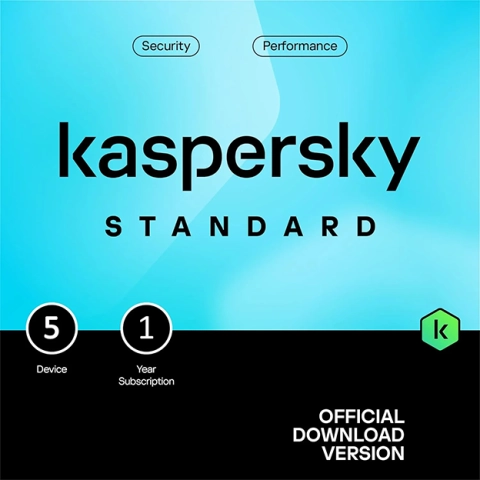 Kaspersky Standard 5 Geräte | 1 Jahr | Frankreich | Nachfolger von Kaspersky Antivirus