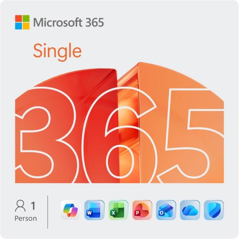 Microsoft 365 Single 1 Person - 1 Jahr