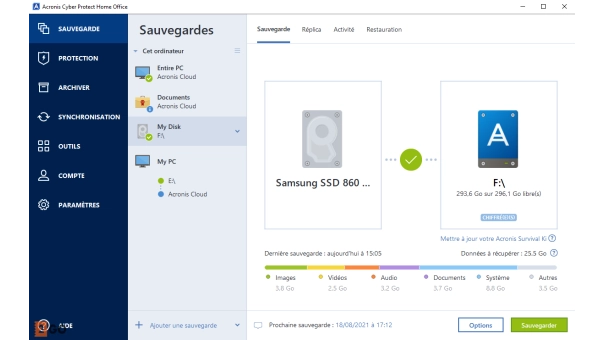 Acronis True Image Essentials 1 PC + Norton 360 Deluxe 3 PC