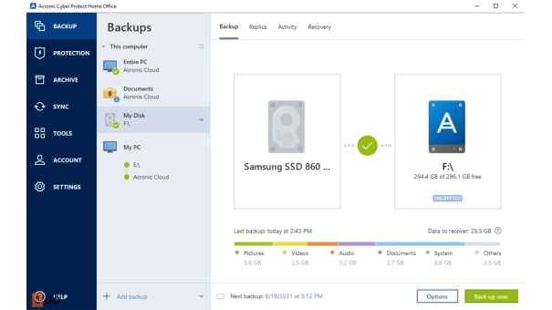 Acronis True Image 2025 5PCs of Mac