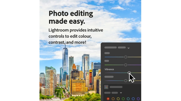 Adobe Photography Plan 1 User 1 Year