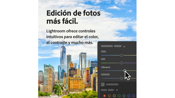 Adobe Plan Fotografía 1 Usuario 1 Año