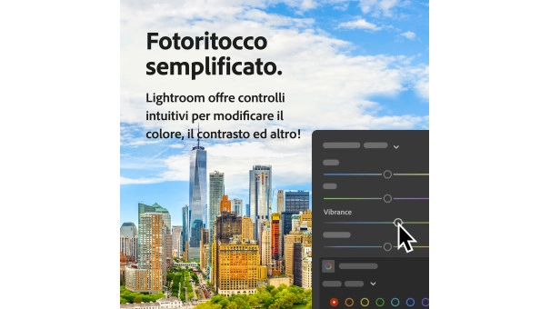 Adobe Piano Fotografia 1 Utente 1 Anno