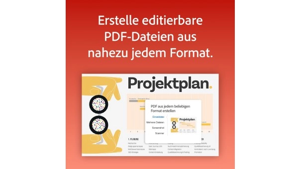 Adobe Acrobat Professional 1 Benutzer 1 Jahr