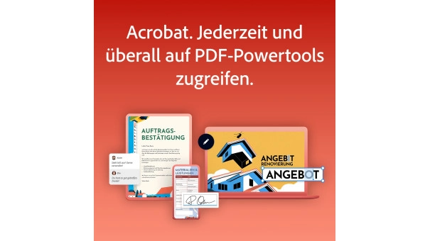 Adobe Acrobat Professional 1 Benutzer 1 Jahr