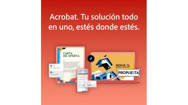 Adobe Acrobat Professional 1 Usuario 1 Año