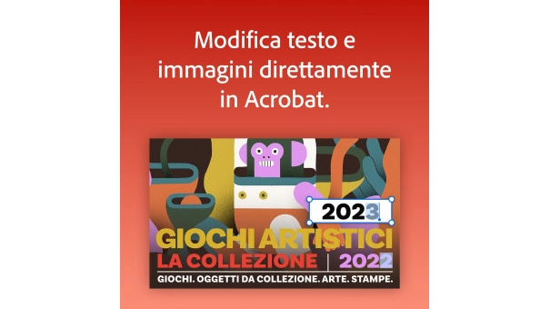 Adobe Acrobat Professional 1 Utente 1 Anno