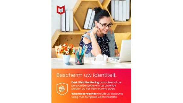 McAfee Total Protection - 1 Jaar - 3 Apparaten
