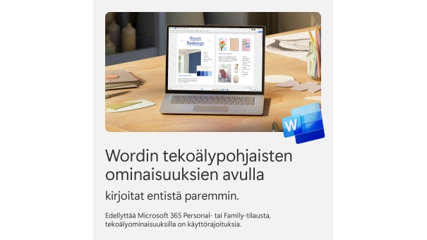 Microsoft 365 Perhe 6 Käyttäjälle - 1 Vuosi