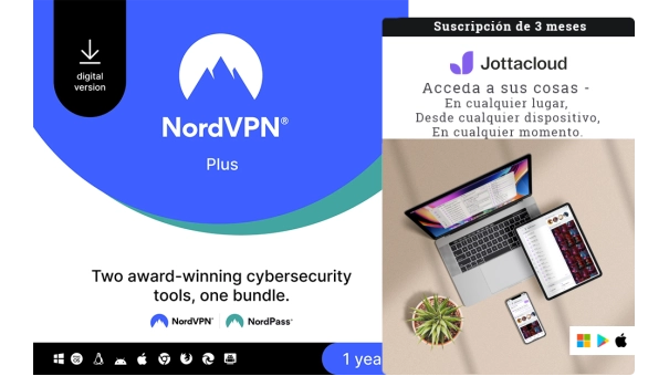 NordVPN Plus +Jottacloud Personal ES