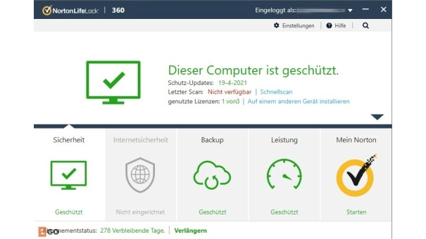 Norton 360 Advanced | 10 Geräte | 1 Jahr | Mit 200 GB Cloud-Backup