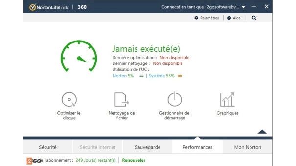 Norton 360 Advanced | 10 Appareils | 1 An | Avec 200 Go de sauvegarde dans le nuage