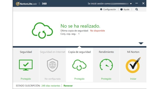 Norton 360 Advanced | 10 Dispositivos | 1 Año | Con 200 GB de copia de seguridad en la nube
