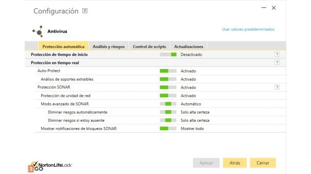 Norton 360 Advanced | 10 Dispositivos | 1 Año | Con 200 GB de copia de seguridad en la nube