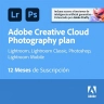 Adobe Plan Fotografía 1 Usuario 1 Año