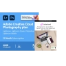 Adobe Photography Plan | 1 Jaar | + Jottacloud Personal Unlimited | 3 Maanden 