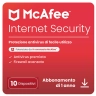 McAfee Internet Security 10 dispositivi - 1 anno