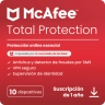 McAfee Total Protection - 1 Año - 10 Dispositivos