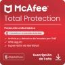 McAfee Total Protection - 1 Año - 5 Dispositivos