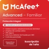McAfee+ Advanced Family 1 Año - Dispositivos Ilimitados