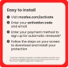 McAfee Total Protection - 1 Year - 1 Device