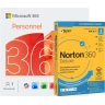 Microsoft 365 Personnel + Norton 360 Deluxe pendant 1 an